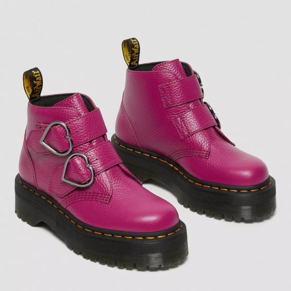Dr. Martens Devon Heart Platform Boots